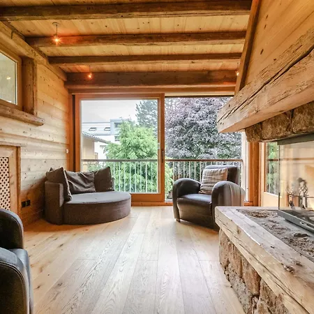 De 115m² Avec Terrasse Et Cheminee A Chamonix-mont-blanc, Proche Centre Et Telepherique - Fr-1-343-178 아파트