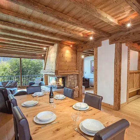 De 115m² Avec Terrasse Et Cheminee A Chamonix-mont-blanc, Proche Centre Et Telepherique - Fr-1-343-178 아파트 *